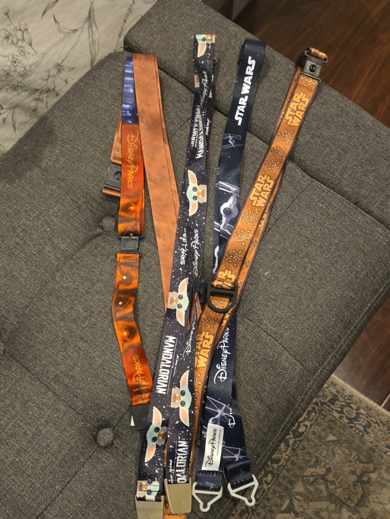 Disney Other - Disney Parks  Lanyards with Clips StarWars Mandalorian #5